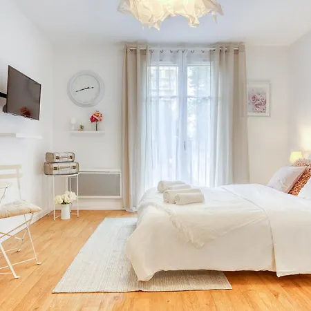 Le White Cosy - 5 Min Rer - 10 Min Centre Paris *
